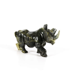 Shona Sculpture of a Black Rhino