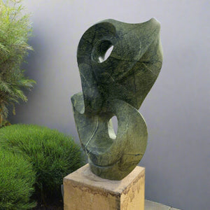 Serpentine hand carving sculpture