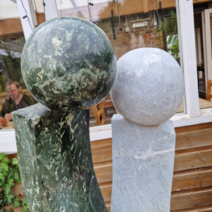 garden sculpture expressing emotion