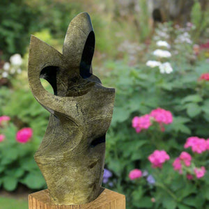 Modern garden sculpture