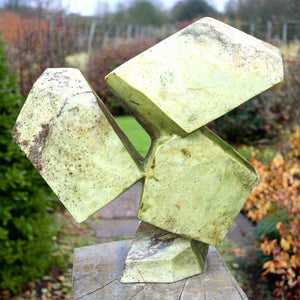 Modern African garden sculpture