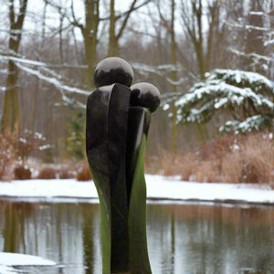 stone garden sculpture